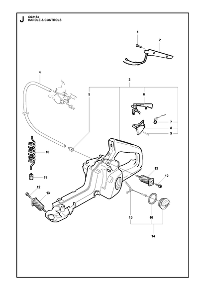 Husqvarna 503854502 onderdelentekening - positie 8
