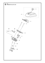 Husqvarna 579312001 onderdelentekening - positie 2