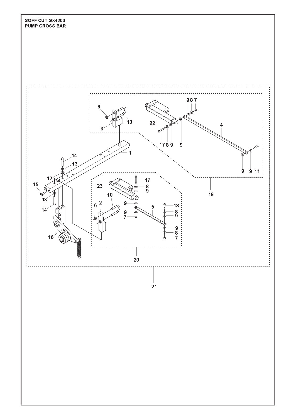 Husqvarna 505631701 onderdelentekening - positie 6