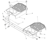 Husqvarna 598468402 onderdelentekening - positie 1