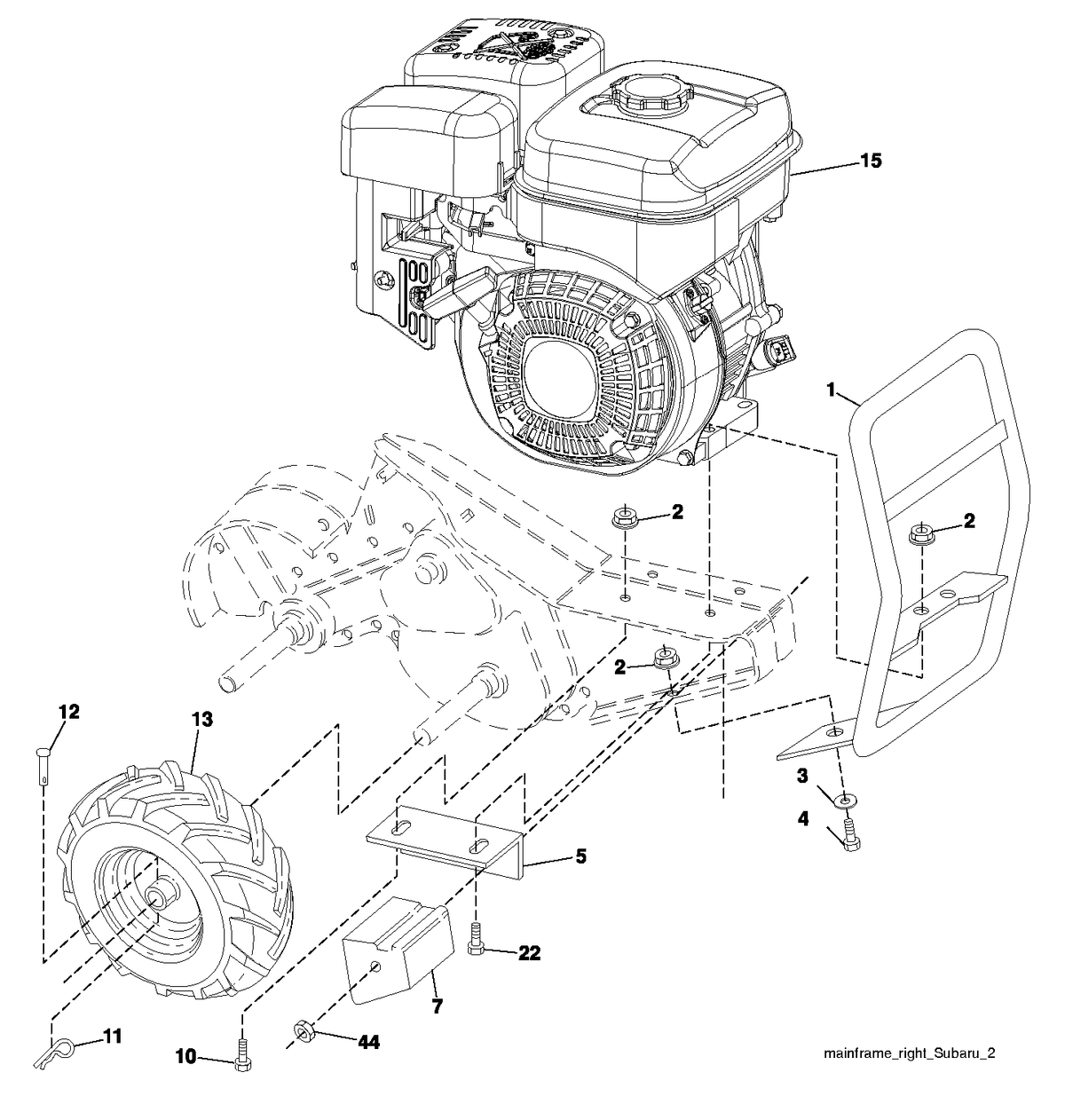 Husqvarna 874760512 onderdelentekening - positie 4
