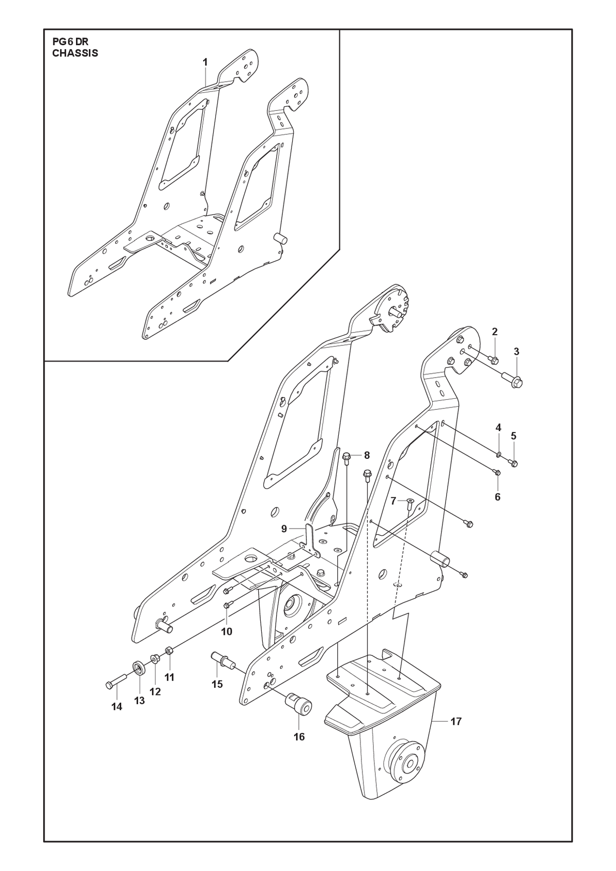 Husqvarna 593502401 onderdelentekening - positie 8
