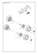 Husqvarna 523034803 onderdelentekening - positie 2