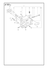 Husqvarna 503817301 onderdelentekening - positie 15