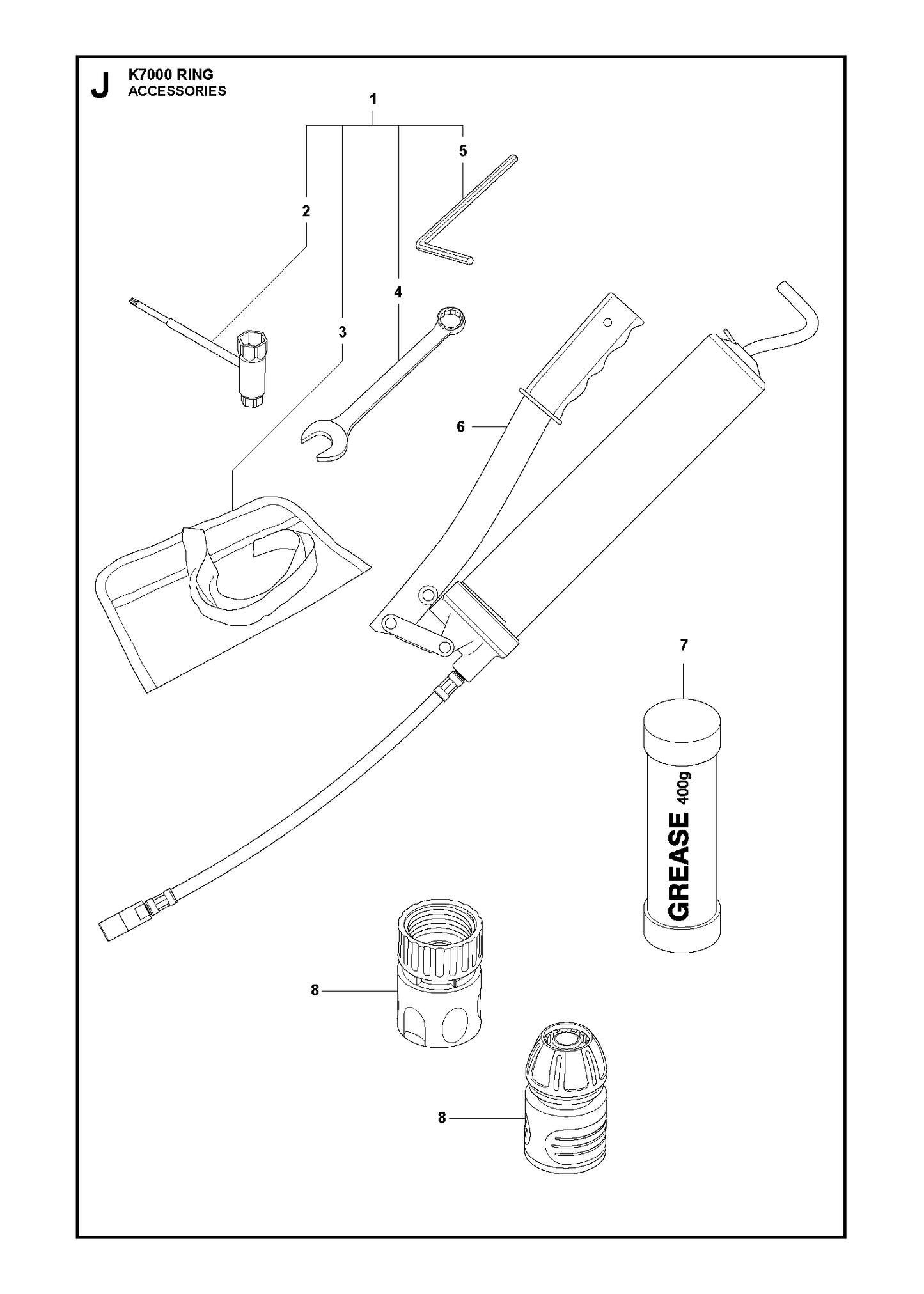 Husqvarna 506355201 onderdelentekening - positie 4