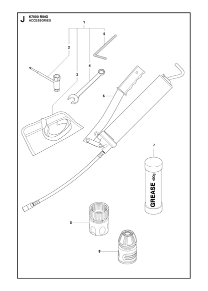 Husqvarna 506355201 onderdelentekening - positie 4