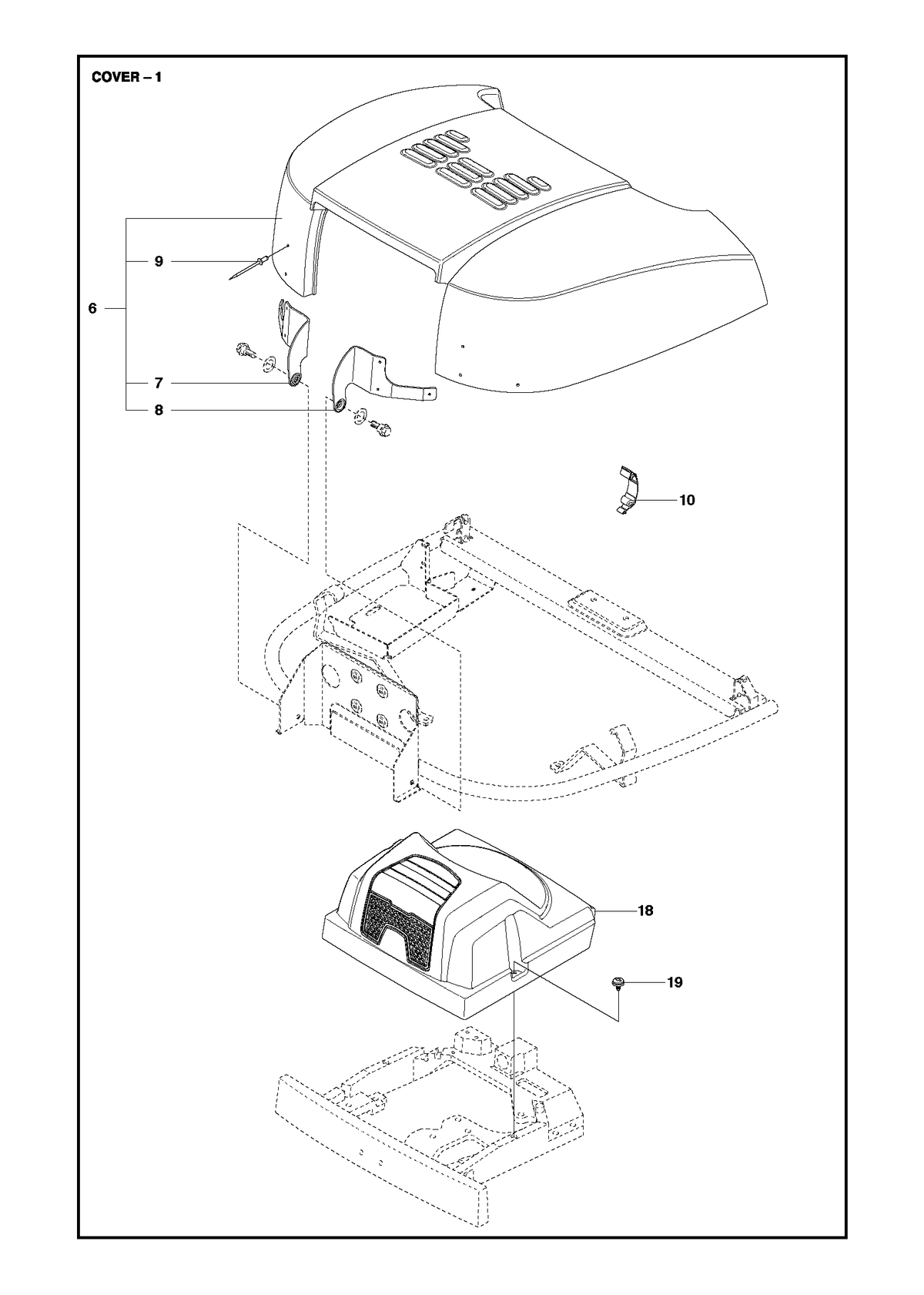 Husqvarna 578261202 onderdelentekening - positie 18
