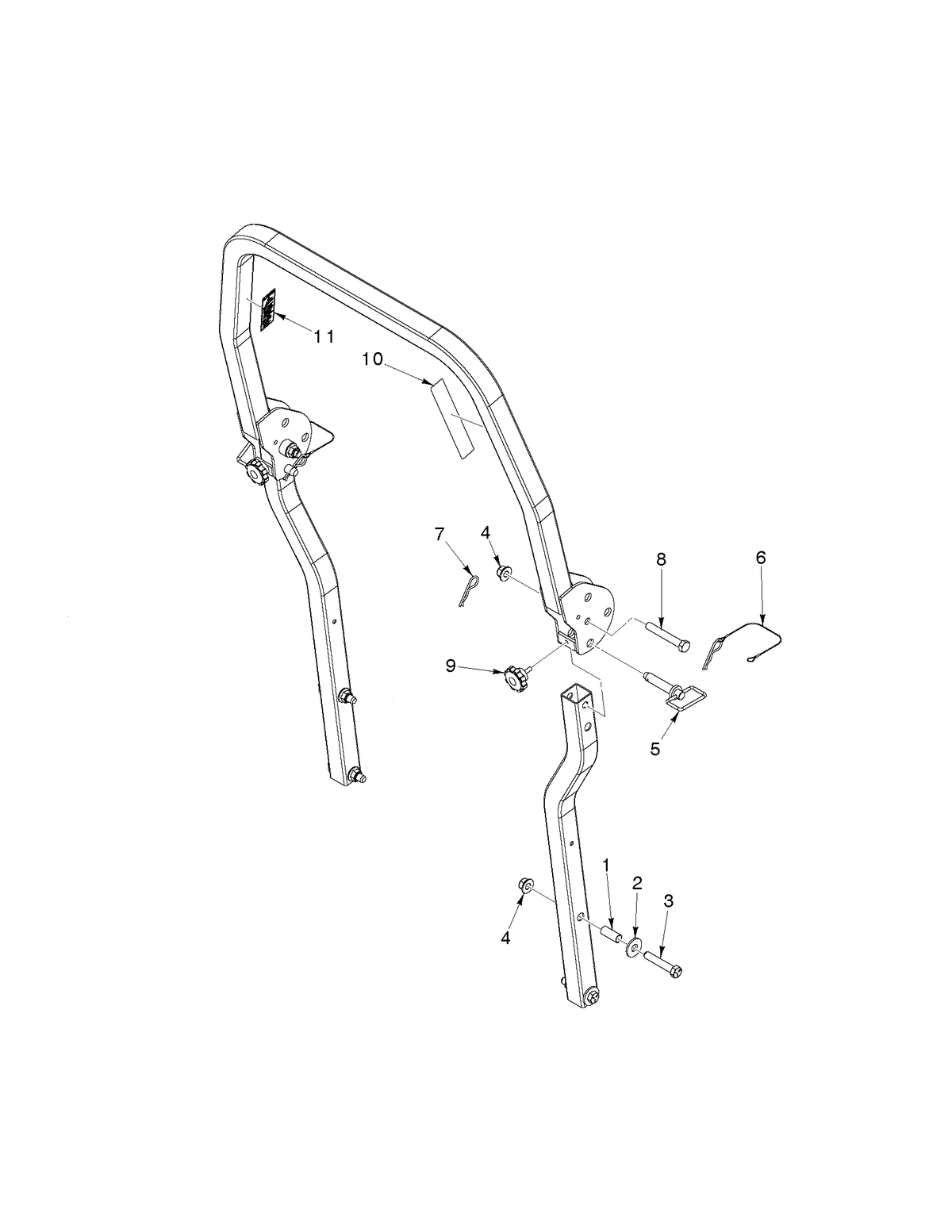 Husqvarna 594946401 onderdelentekening - positie 2