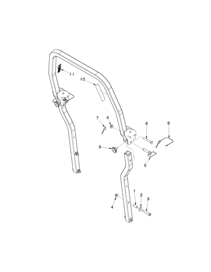 Husqvarna 594946401 onderdelentekening - positie 2
