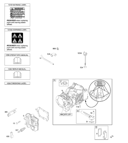Husqvarna 525266701 onderdelentekening - positie 50