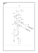 Husqvarna 576341101 onderdelentekening - positie 3