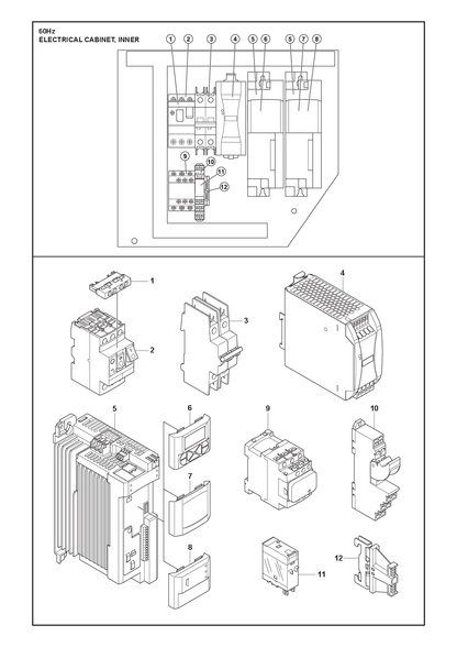 Husqvarna 534432106 onderdelentekening - positie 5