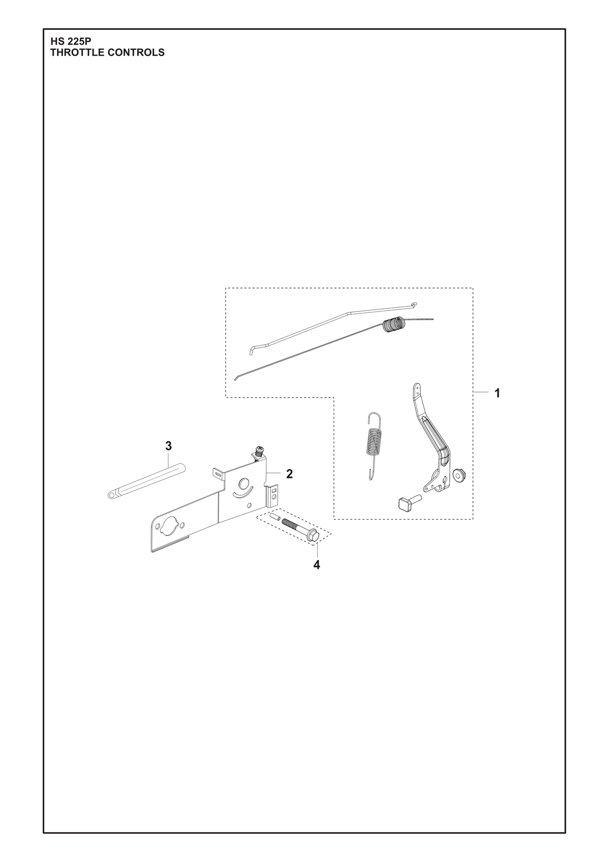 Husqvarna 540107601 onderdelentekening - positie 4
