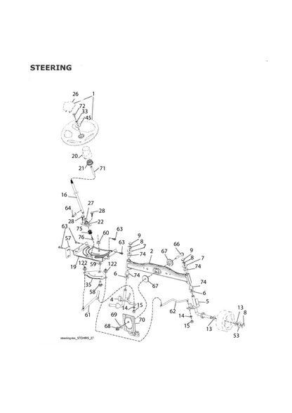 Husqvarna 532418168 onderdelentekening - positie 2