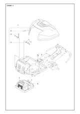 Husqvarna 536829501 onderdelentekening - positie 6