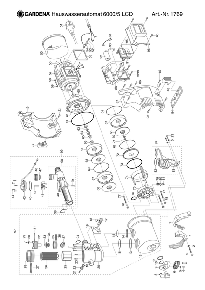 Husqvarna 520409201 onderdelentekening - positie 75