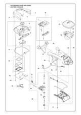 Husqvarna 586444901 onderdelentekening - positie 27