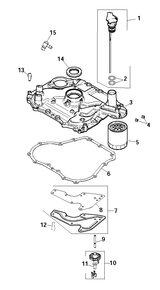 Husqvarna 510442201 onderdelentekening - positie 1