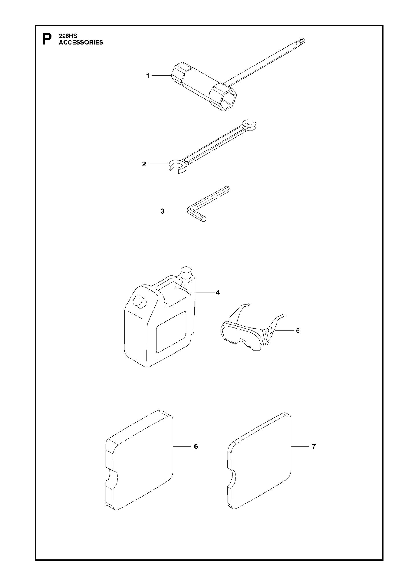 Husqvarna 511416801 onderdelentekening - positie 4