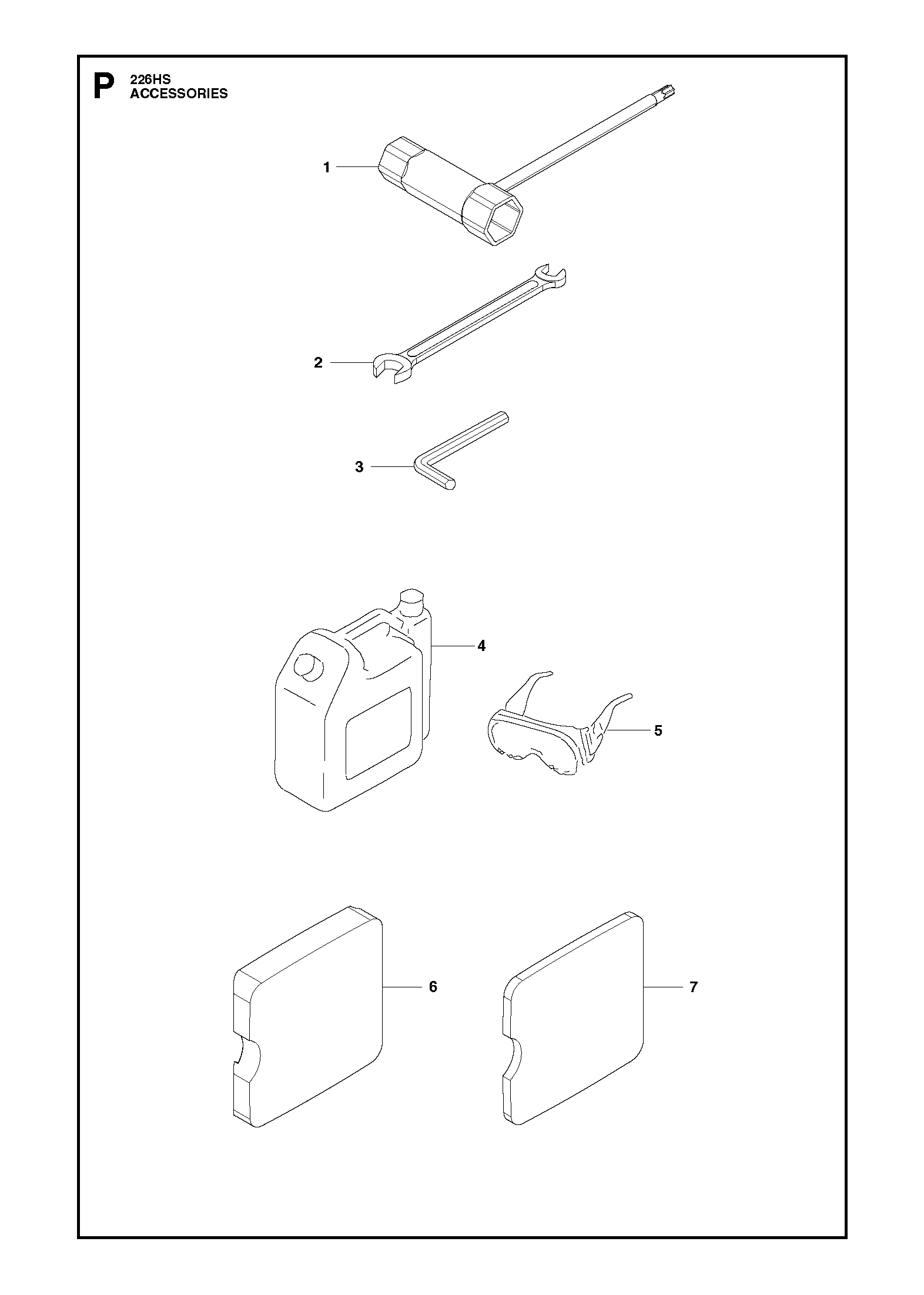 Husqvarna 511416801 onderdelentekening - positie 4
