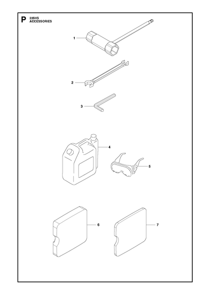 Husqvarna 511416801 onderdelentekening - positie 4