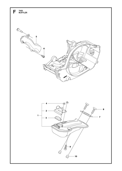 Husqvarna 510485801 onderdelentekening - positie 4
