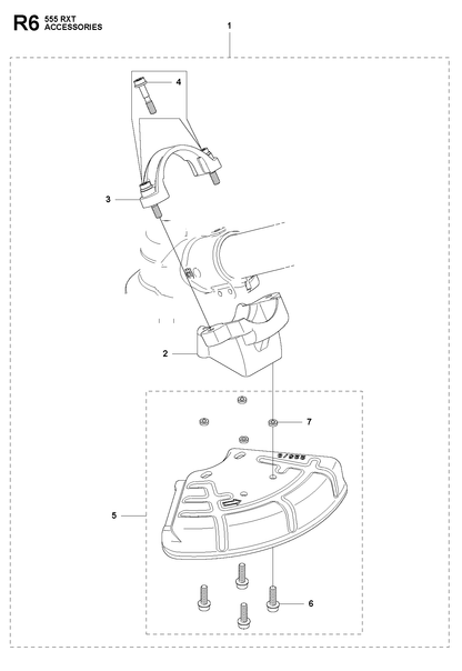 Husqvarna 574520301 onderdelentekening - positie 3
