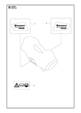 Husqvarna 588226603 onderdelentekening - positie 1
