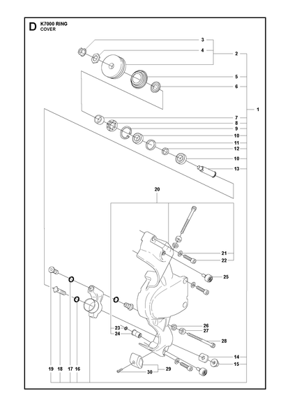 Husqvarna 506316802 onderdelentekening - positie 11