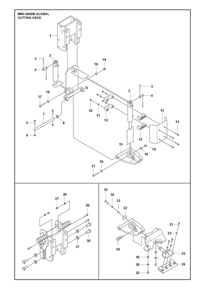 Husqvarna 594117501 onderdelentekening - positie 3