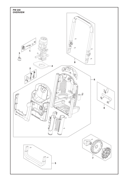 Husqvarna 546092201 onderdelentekening - positie 9