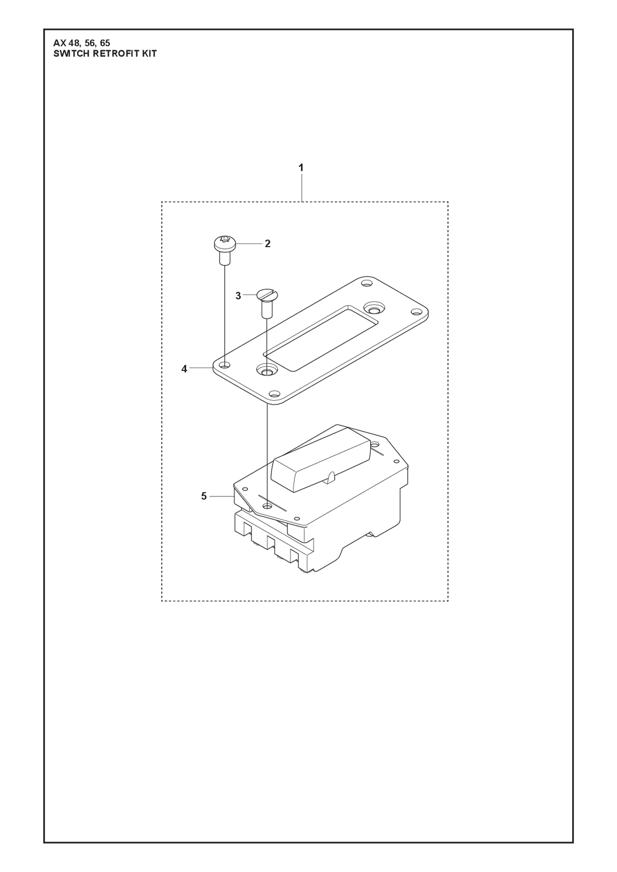 Husqvarna 594814301 onderdelentekening - positie 3