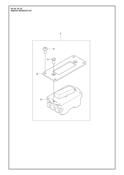 Husqvarna 594814301 onderdelentekening - positie 3