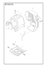 Husqvarna 544144602 onderdelentekening - positie 4