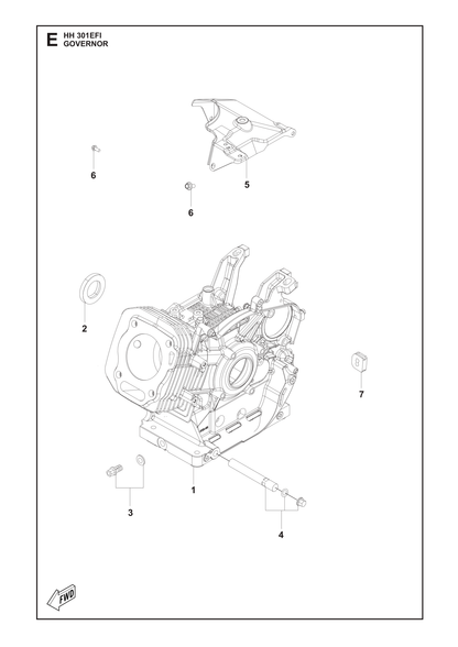 Husqvarna 531146941 onderdelentekening - positie 7