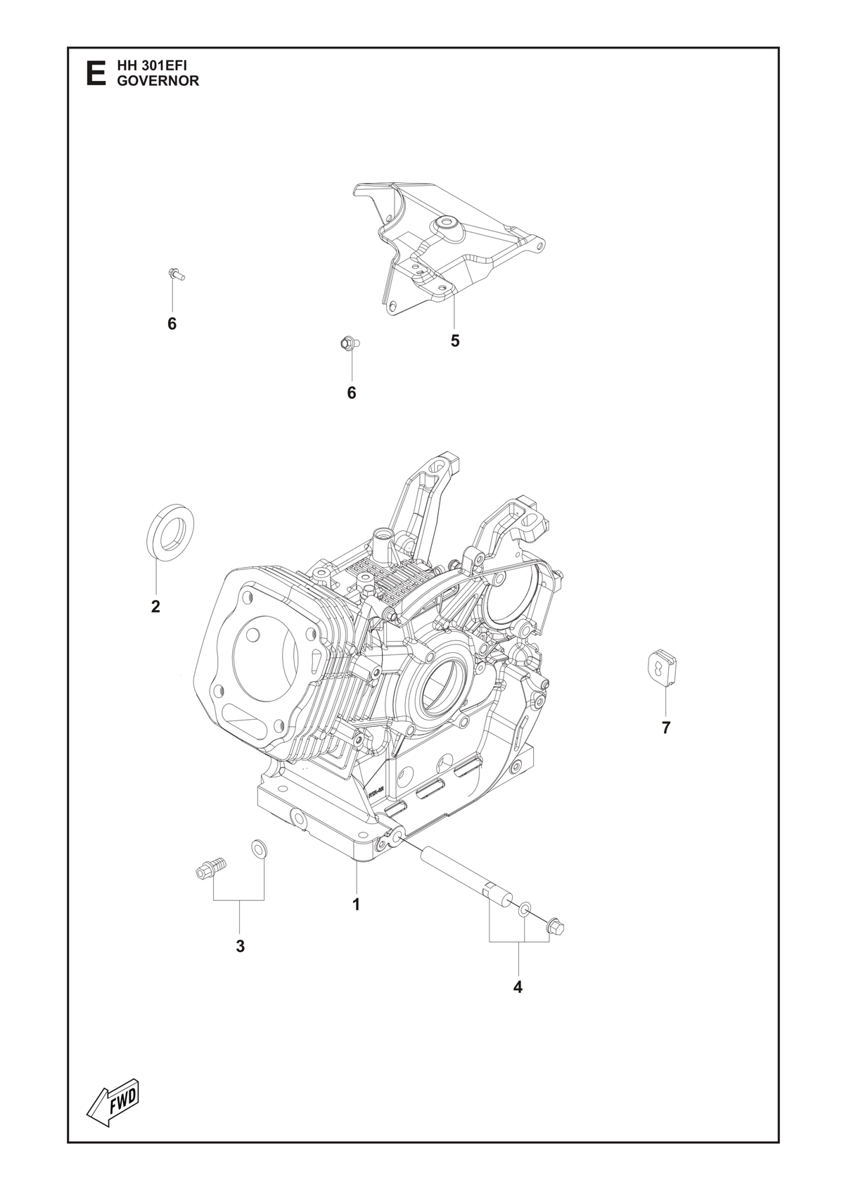 Husqvarna 531146940 onderdelentekening - positie 5