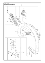 Husqvarna 505156904 onderdelentekening - positie 9