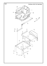 Husqvarna 589003601 onderdelentekening - positie 1