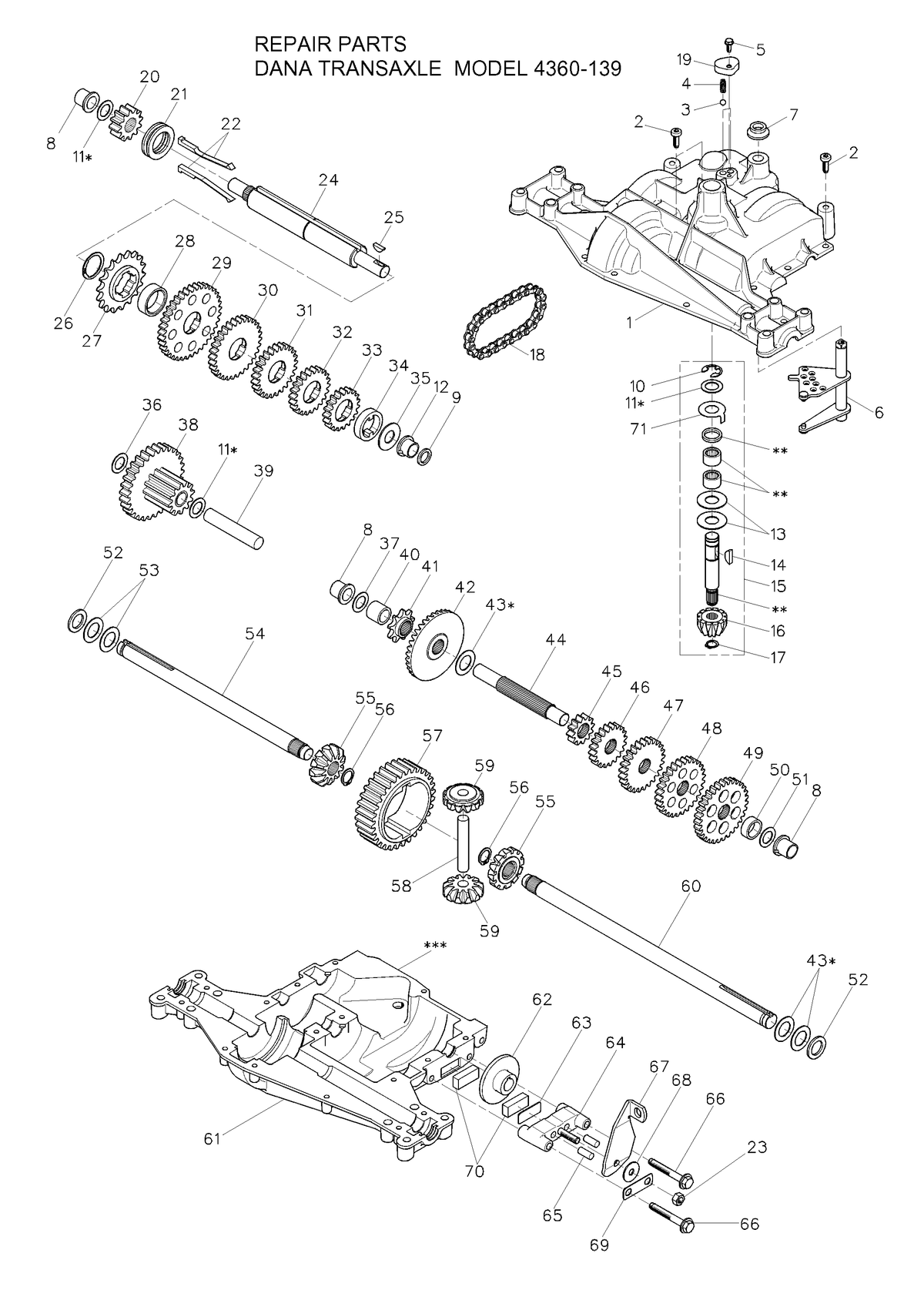 Husqvarna 519542400 onderdelentekening - positie 47
