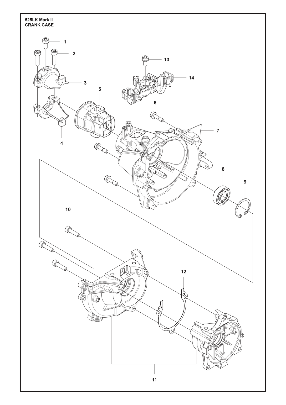 Husqvarna 576399502 onderdelentekening - positie 12