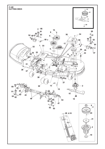 Husqvarna 510022302 onderdelentekening - positie 29