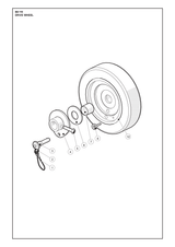 Husqvarna 534695201 onderdelentekening - positie 5