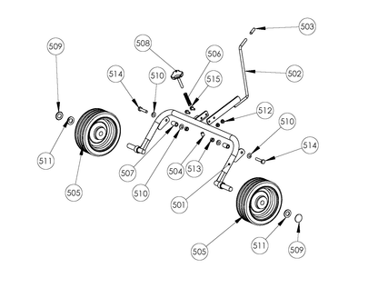 Husqvarna 534006016 onderdelentekening - positie 507