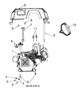 Husqvarna 532435407 onderdelentekening - positie 2