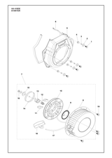 Husqvarna 590608401 onderdelentekening - positie 14