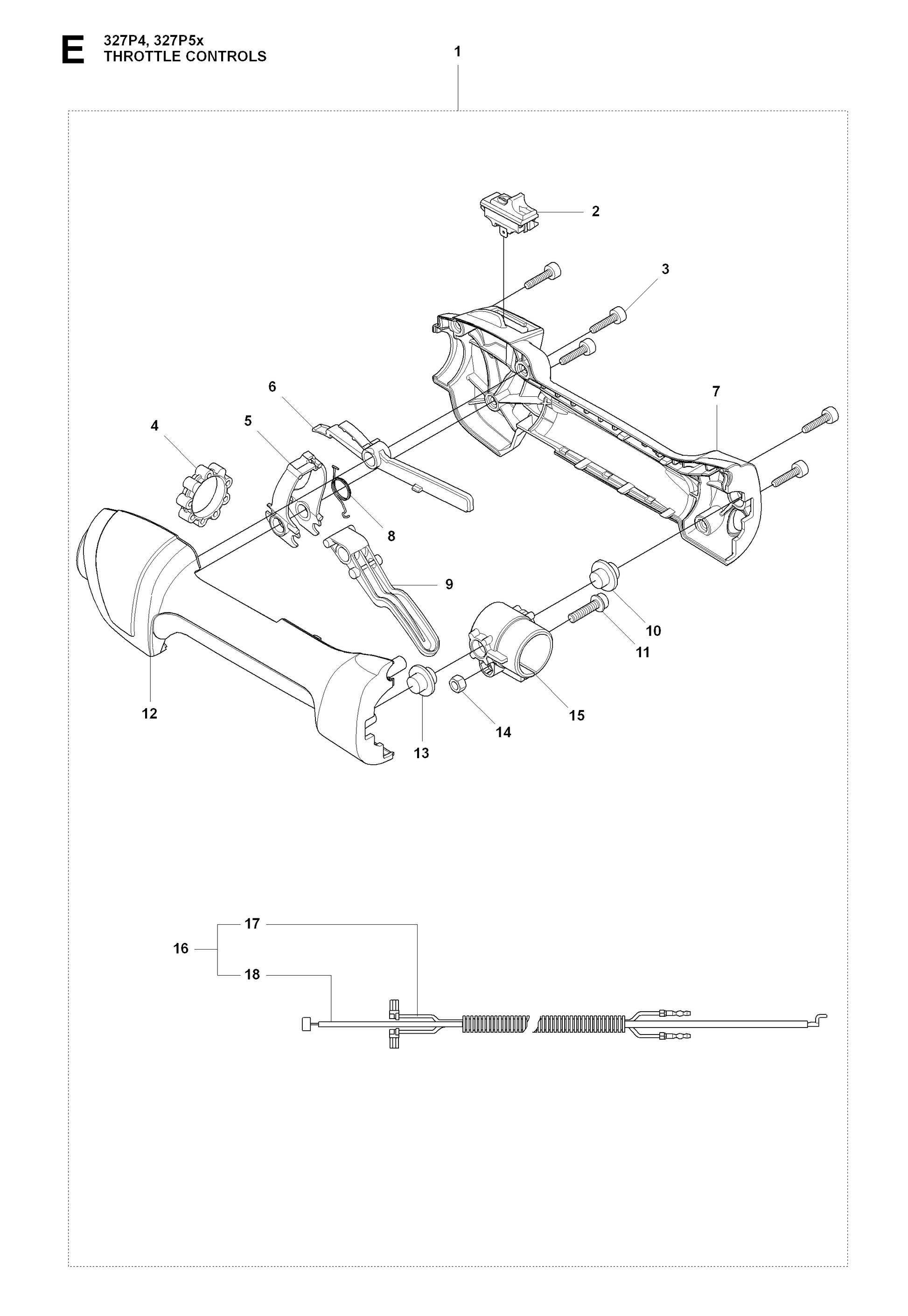 Husqvarna 502651301 onderdelentekening - positie 16