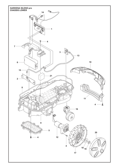 Husqvarna 547817601 onderdelentekening - positie 7