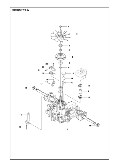 Husqvarna 506986501 onderdelentekening - positie 2