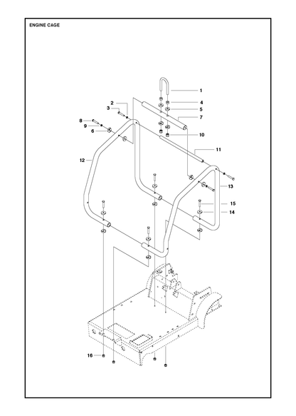 Husqvarna 577668501 onderdelentekening - positie 13