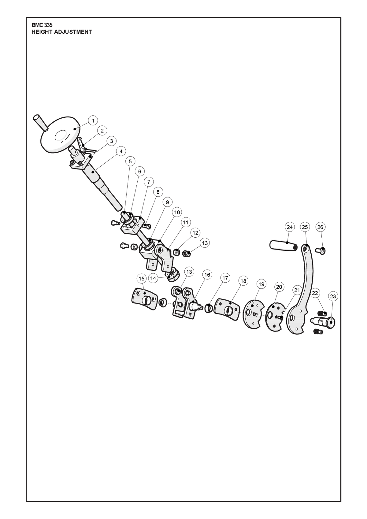 Husqvarna 534846901 onderdelentekening - positie 14